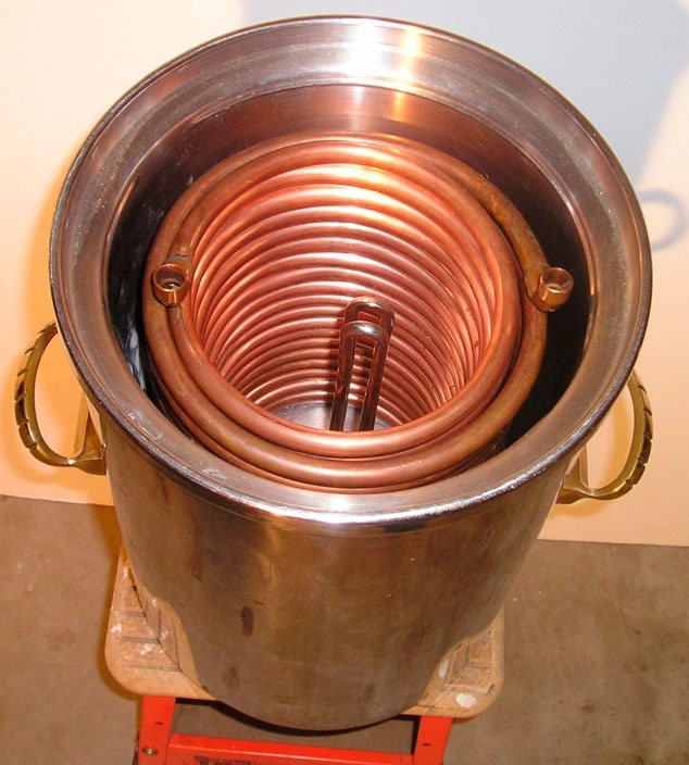 Vorbereitung des Kesseltanks