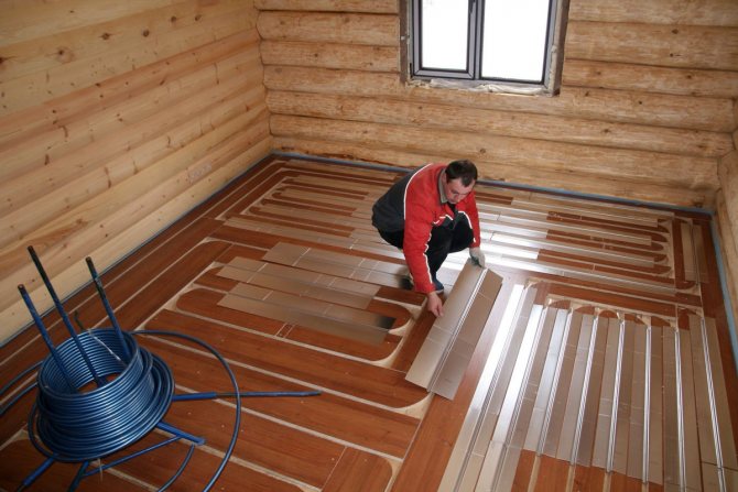 Laminado adequado para pisos de água quente