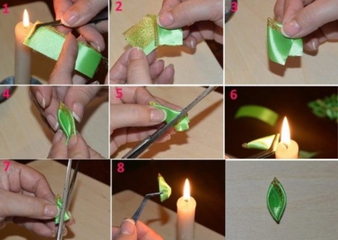 Raffhalter für Vorhänge in Kanzashi-Technik: Meisterkurse mit Fotos, Schmuckhalter zum Selbermachen