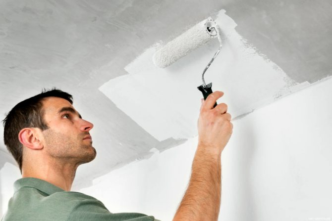 Peinture en blanc