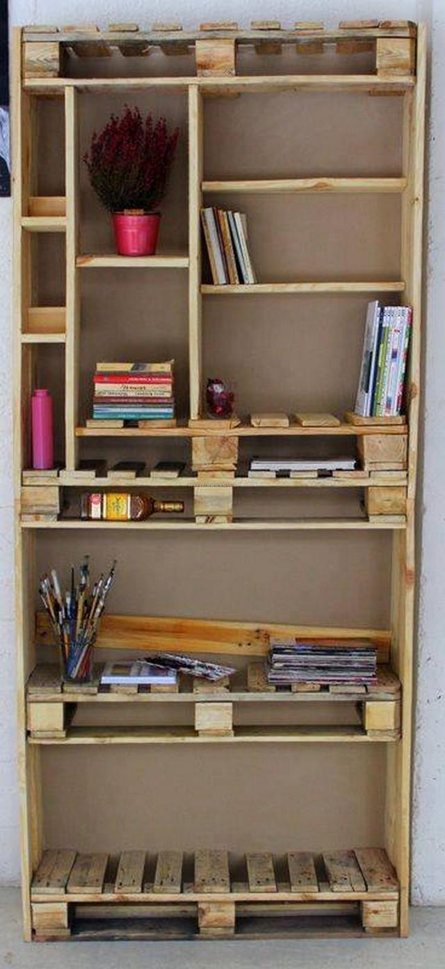 étagères à palettes