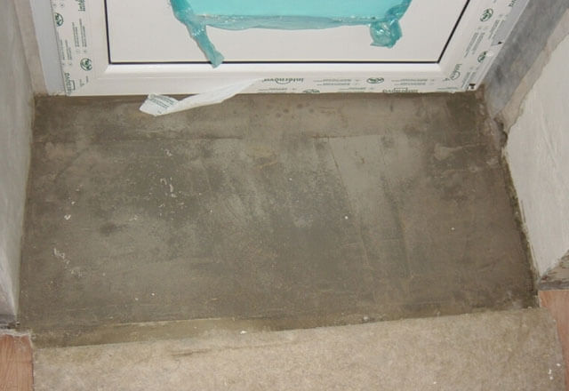 appui en béton
