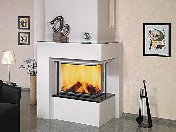 Courants d'air froid et chaud dans la cheminée