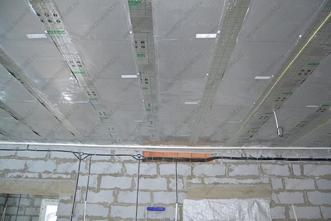 Tavan kızılötesi ısıtma sistemi ZEBRA EVO-300