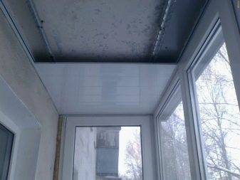 Plafond à faire soi-même sur le balcon: de quoi faire des photos et des vidéos
