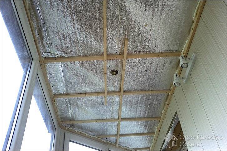 Plafond à faire soi-même sur le balcon: de quoi faire des photos et des vidéos