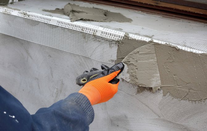 un exemple d'utilisation de pentes de plâtre dans la rénovation domiciliaire
