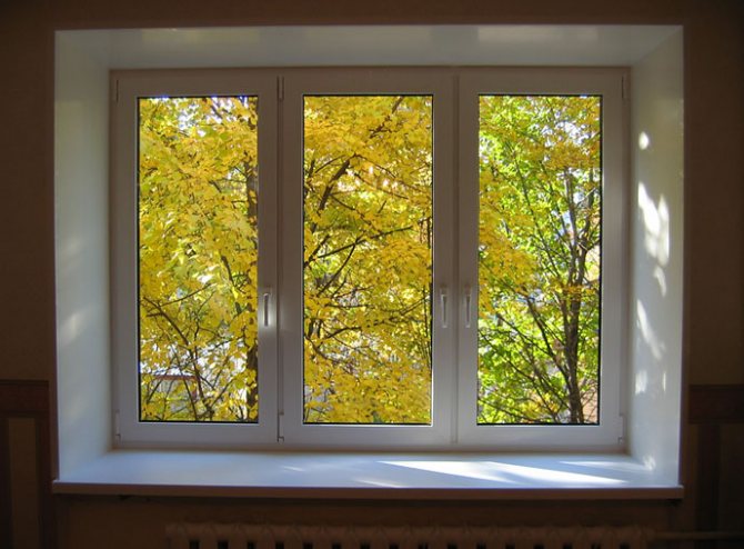 exemple d'installation d'une fenêtre dans un immeuble de cinq étages