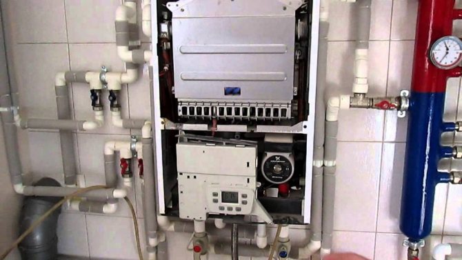 Das Funktionsprinzip eines wandmontierten Gas-Zweikreis-Kessels