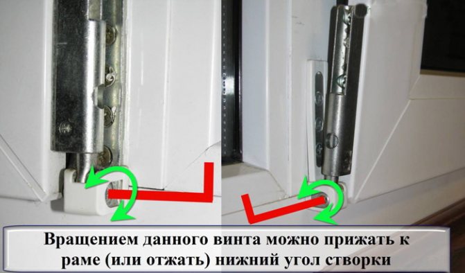 PVC pencere çerçevesine basın ve sıkın