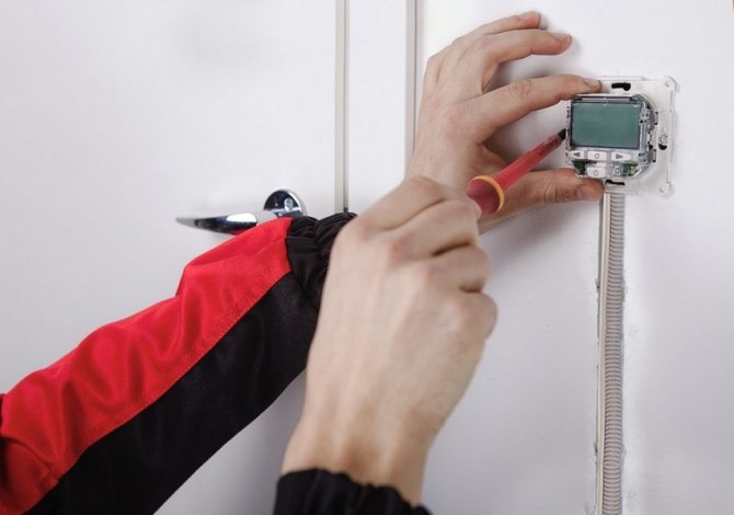Processo de instalação do termostato faça você mesmo