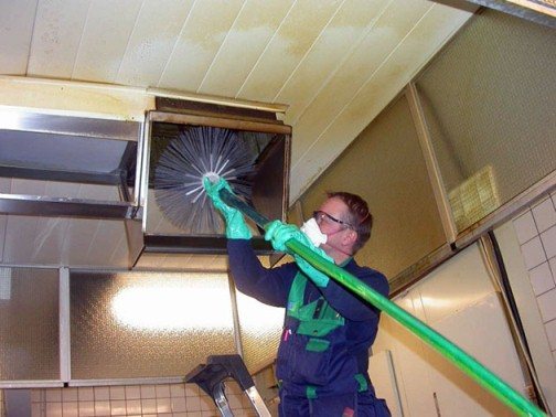 nettoyage de la ventilation par une entreprise spécialisée