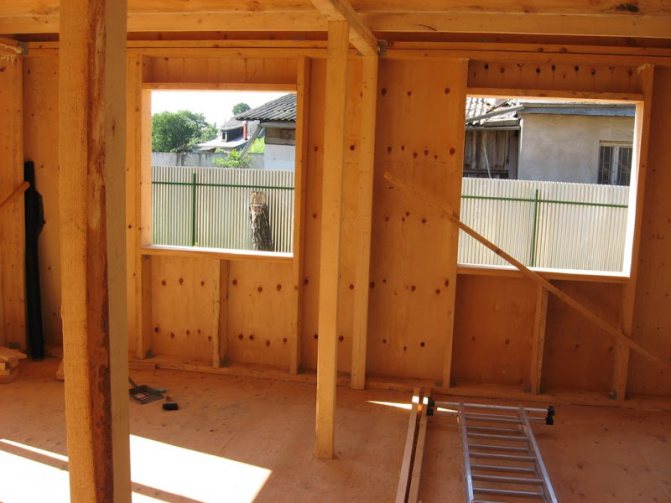 Öffnungen für Fenster