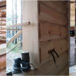 Ouvertures dans une maison en rondins: quand découper les ouvertures de fenêtres et de portes