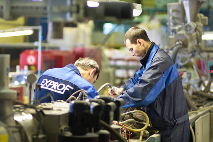 Production de profilés de fenêtres Exprof
