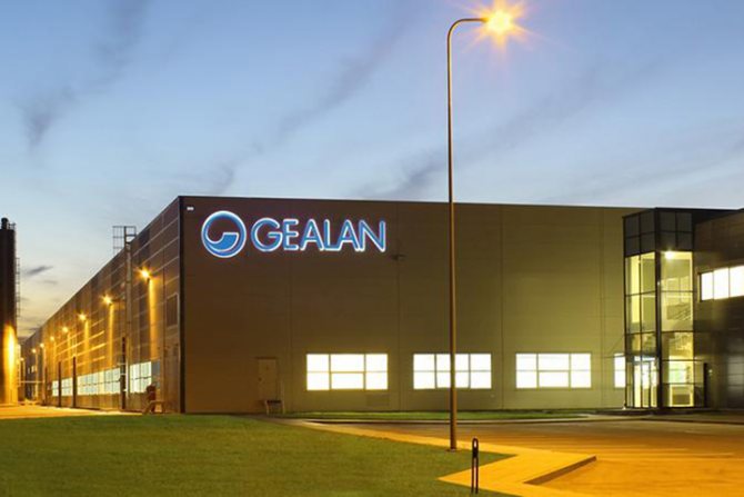 Production de profilés Gealan