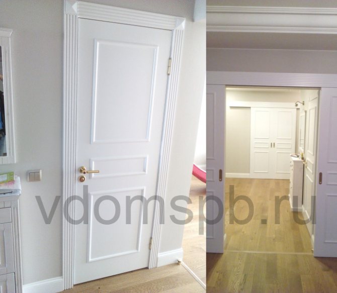 Portes en PVC: qu'est-ce que c'est, les avantages et les inconvénients de modèles similaires