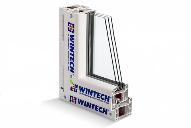 Perfil de PVC Wintech Poletech W80