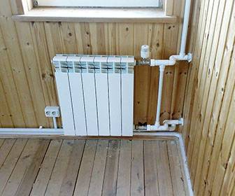 Radiadores de aquecimento com conexão inferior