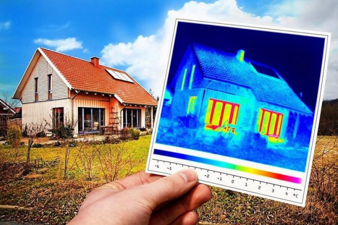 Calcul de la perte de chaleur d'une maison privée avec des exemples