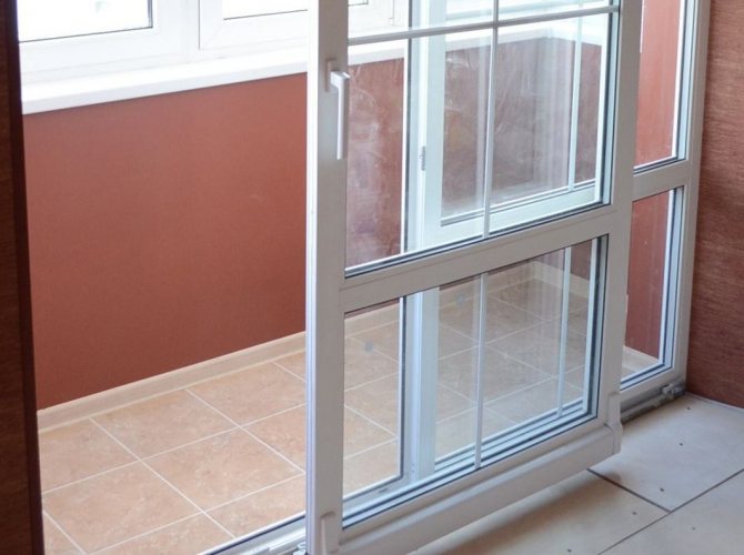 Portes de balcon coulissantes