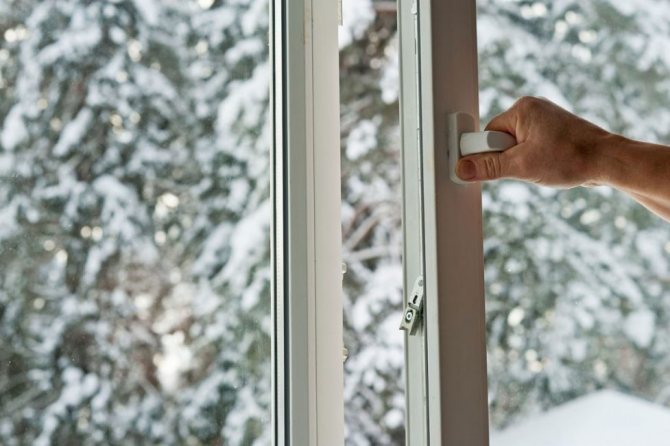 A ventilação regular é importante para a prevenção