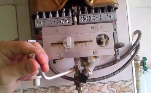 Gazlı su ısıtıcılarının DIY onarımı