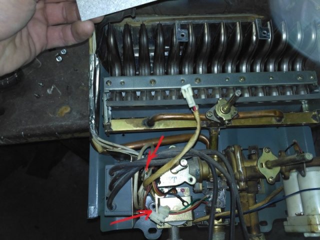Gazlı su ısıtıcılarının DIY onarımı