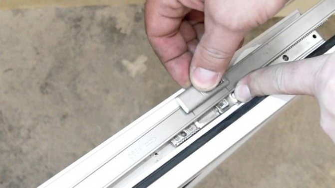 Réparation de fenêtres en plastique bricolage