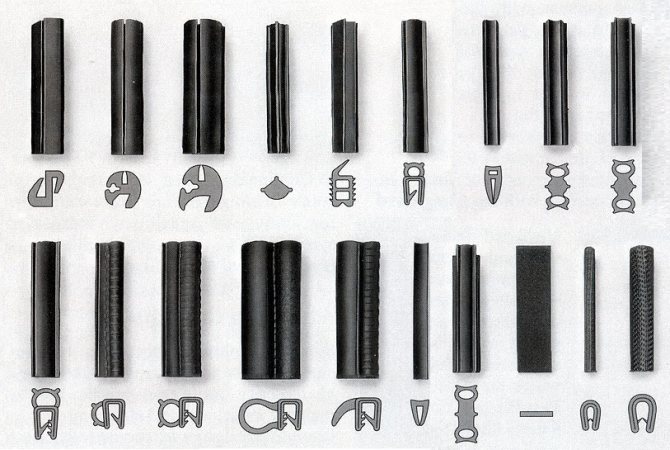 Gummidichtungen für PVC-Fenster