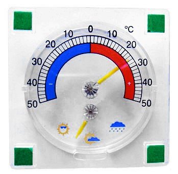 Figure. 7. Thermomètre d'extérieur Baron pour fenêtres