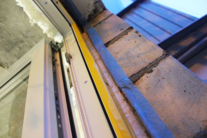 Application en douceur du scellant pour vitres