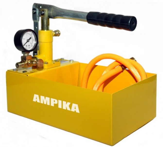 bomba manual para crimpagem