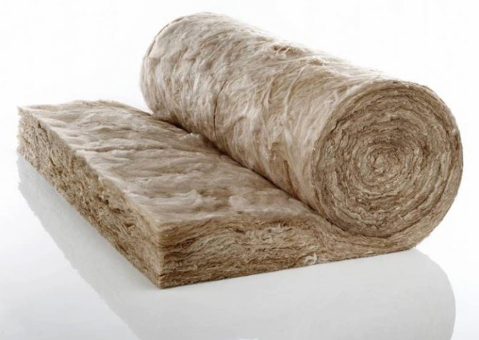 Rouleau de laine de roche