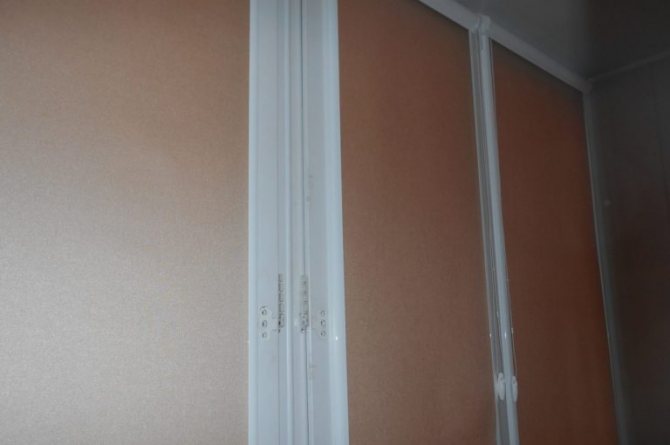Rollos für Kunststofffenster
