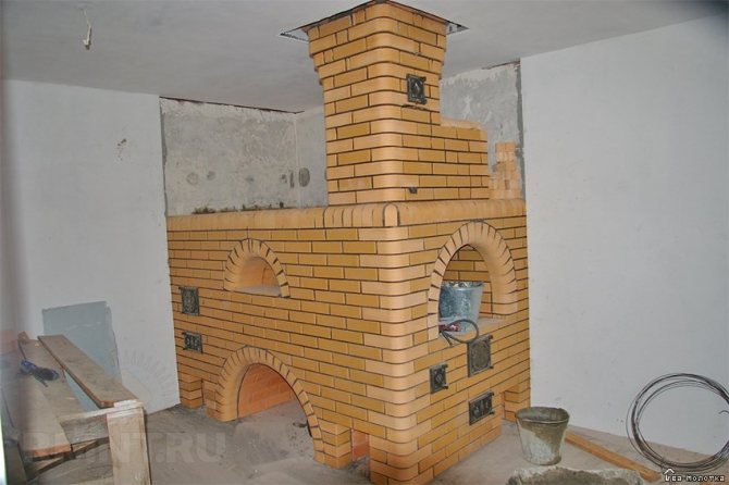 DIY poêle russe: dessins et commande