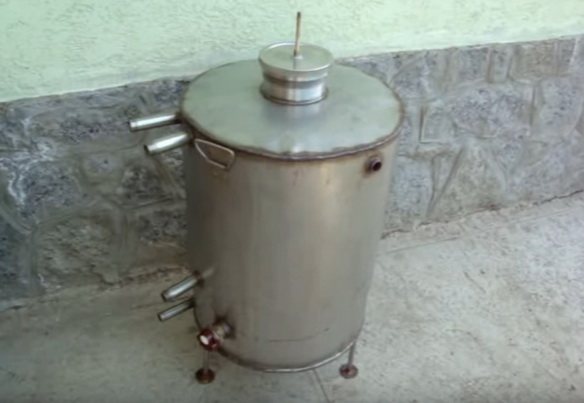 Selbst gemachter indirekter Heizkessel