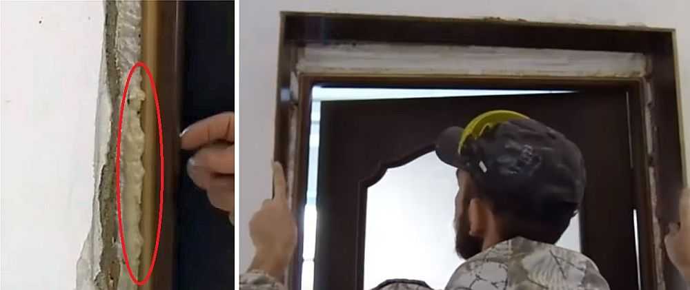 Auto-installation d'accessoires sur les portes d'entrée