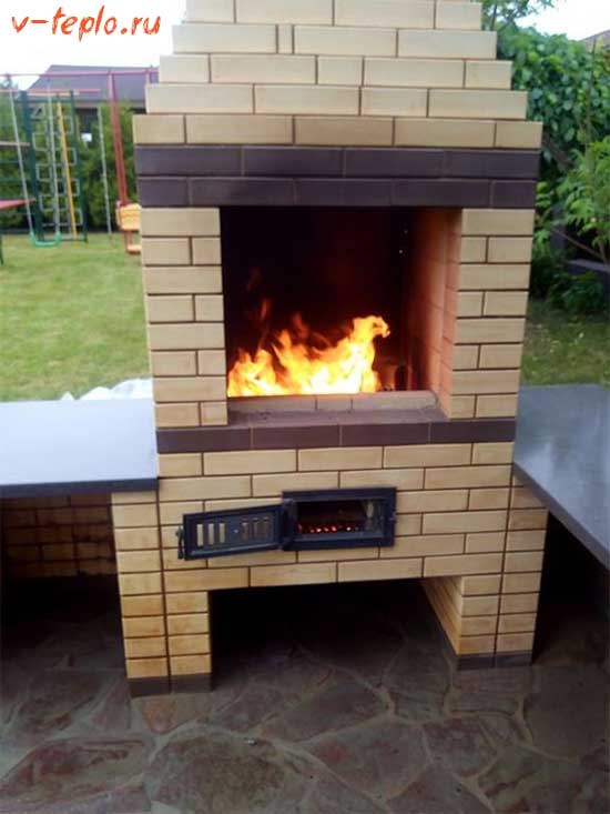 Forno ao ar livre faça você mesmo