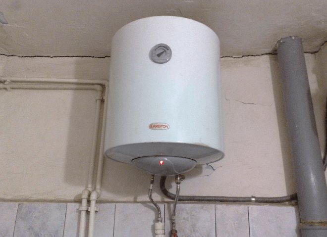 Der gebräuchlichste Warmwasserbereiter mit elektrischer Heizung