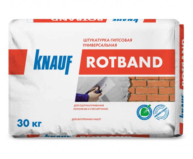alçı Rotband bazlı sıva