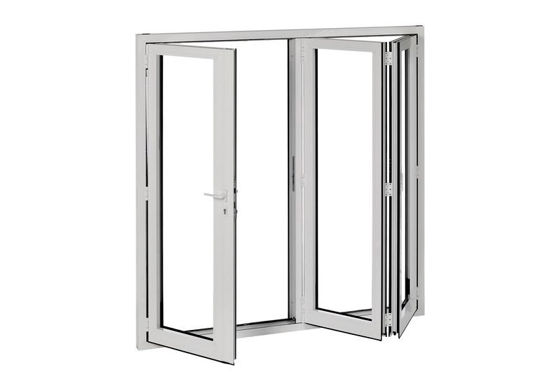 Portes pliantes en plastique pour balcon