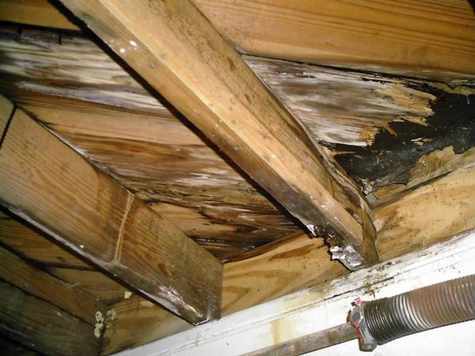 Gemeinden DIY Blog Kondenswasser an der Balkondecke