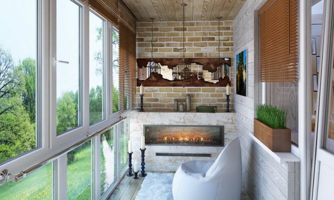 Idées modernes pour la conception et l'agencement du balcon et de la loggia
