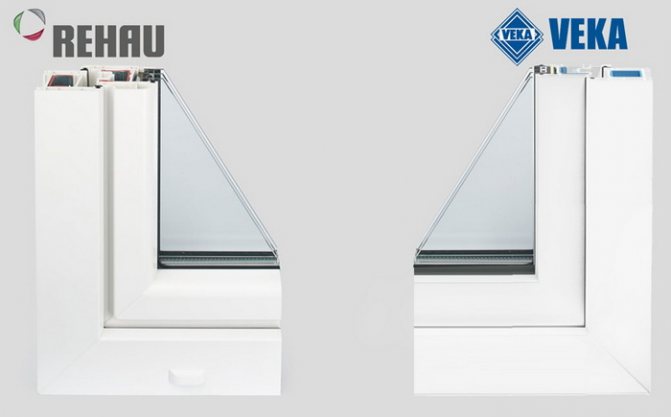 Comparaison des fenêtres Veka et Rehau