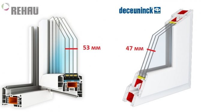 Vergleich von Rehau und Deckenink