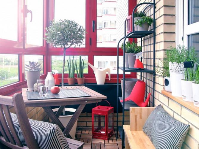 Table de balcon