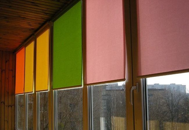 filtres de lumière sur les fenêtres de balcon