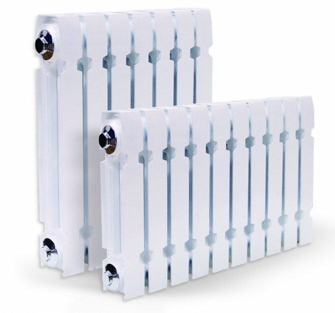 dissipation thermique des radiateurs en fonte