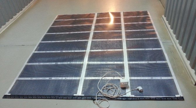 Tapis chaud - ce sol chaud mobile est fabriqué sur commande en fonction de votre taille